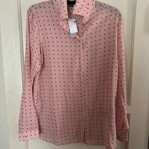 Pink Polka Dot Men's Shirt